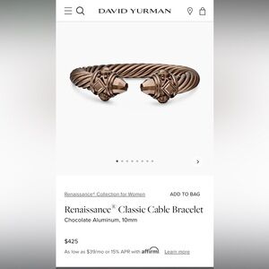 David Yurman bracelet